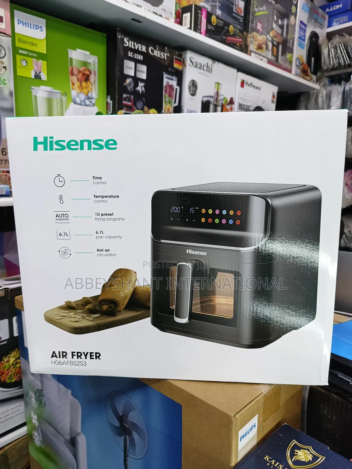 Hisense Electric Air Fryer 6.7l Air Fryer Hisense
