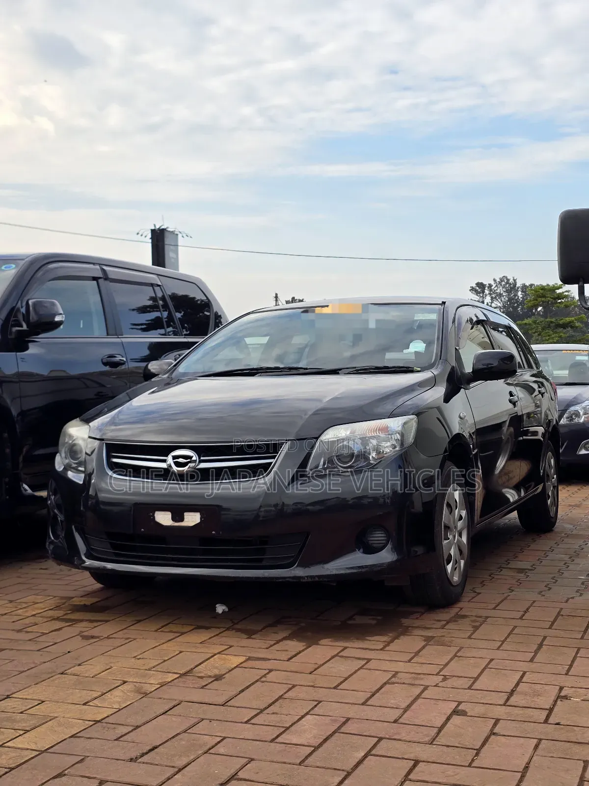 Toyota Corolla Fielder 1.5 Petrol FWD 2012 Black