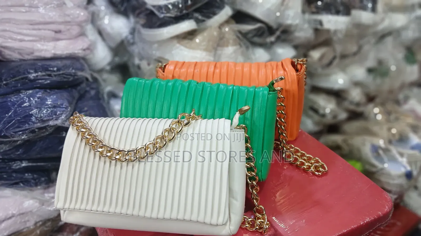 Ladies Chain Cross Bag