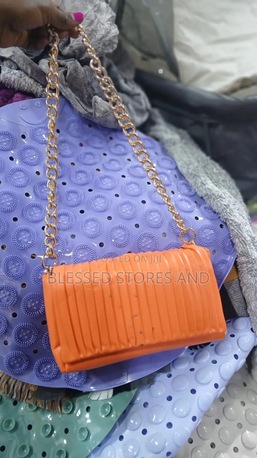 Ladies Chain Cross Bag