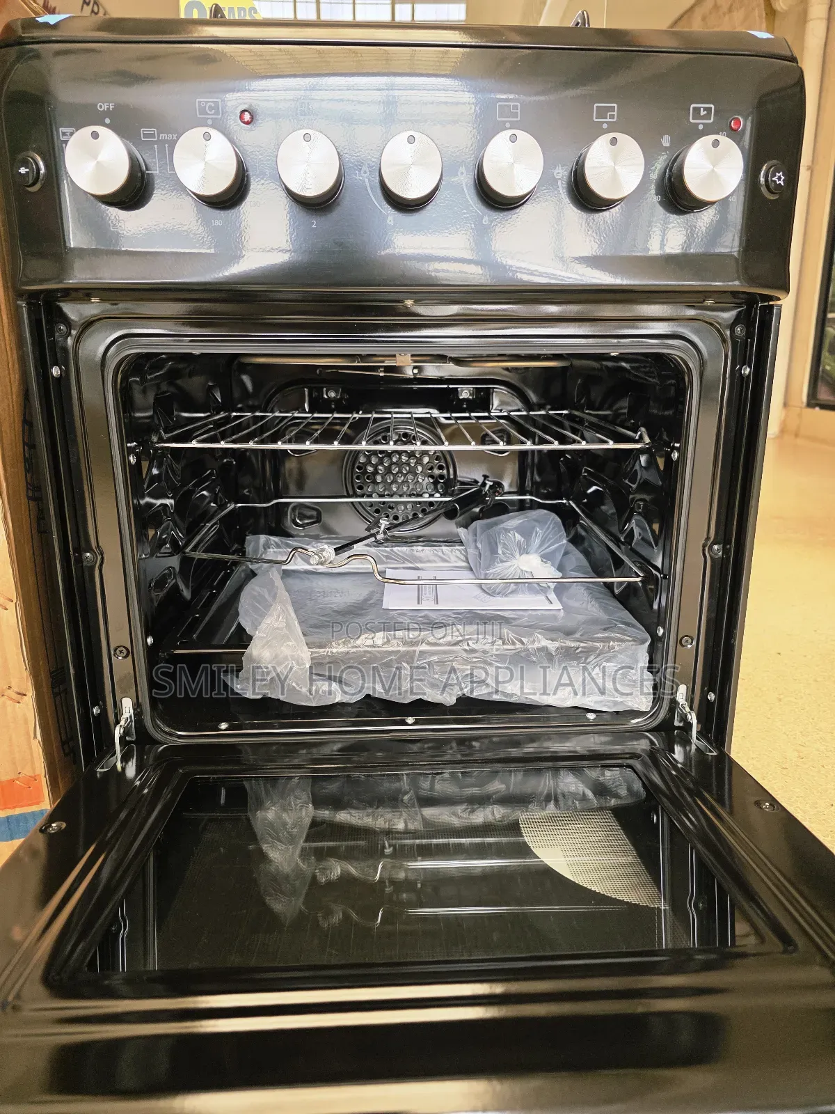 Blueflame Gas Cooker 60cm*60cm (3+1) With Oven Turbo Fan