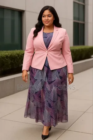 Photo - Unique Long Dress Suits