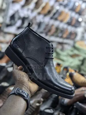 Original Men’S Black Timberland Gentle Office Leather Boots