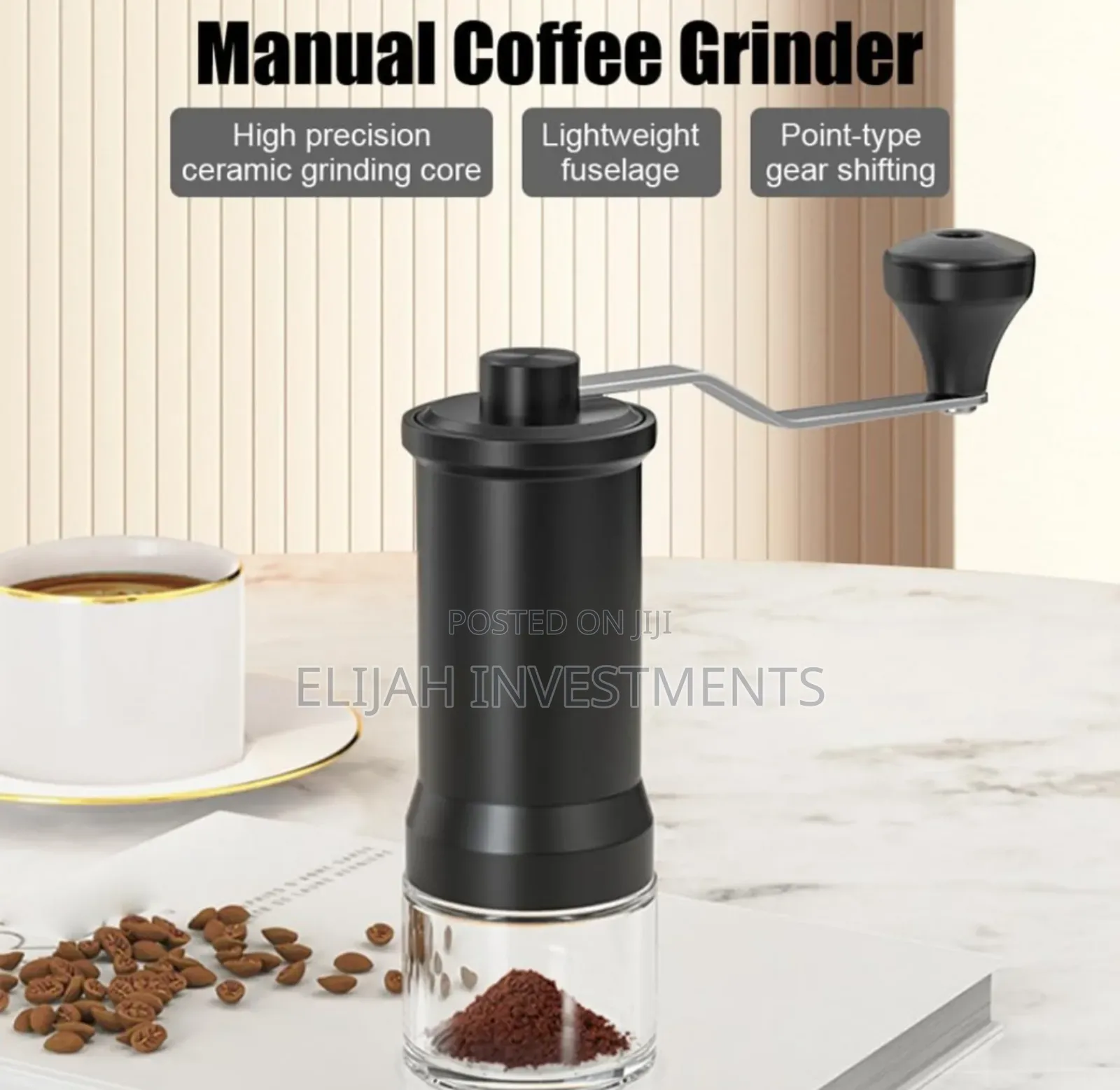 Clisted Manual Coffee Bean Grinder