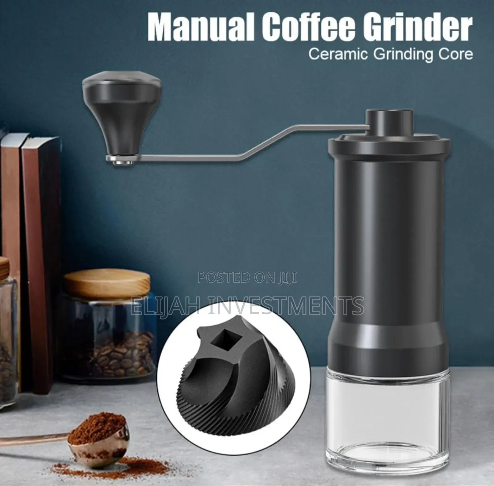 Clisted Manual Coffee Bean Grinder