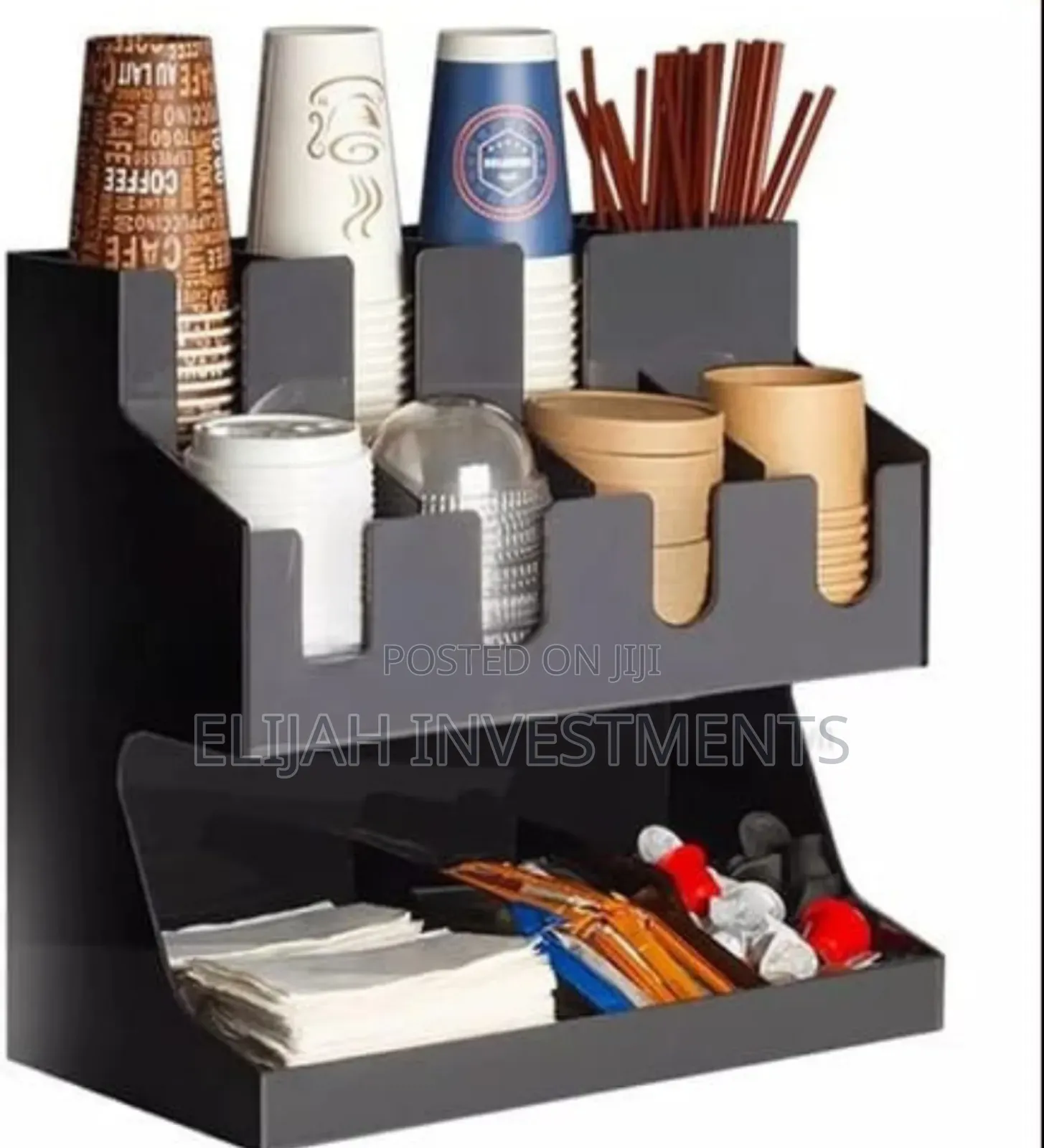 Heavy Duty Coffee Cup Organiser Station