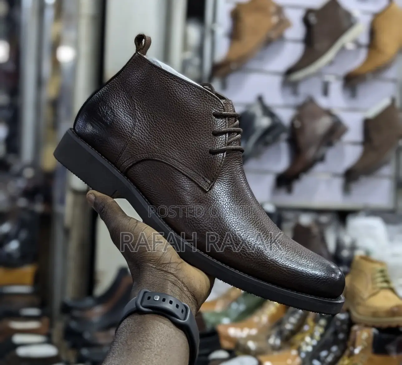 Original Dark Tan Timberland Formal/Gentle Leather Boots
