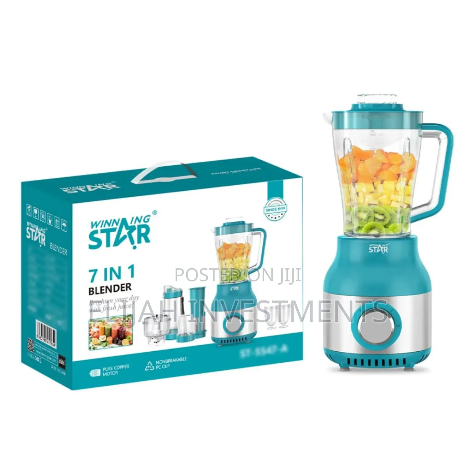 Winningstar 7in1 Unbreakable Speed Blender