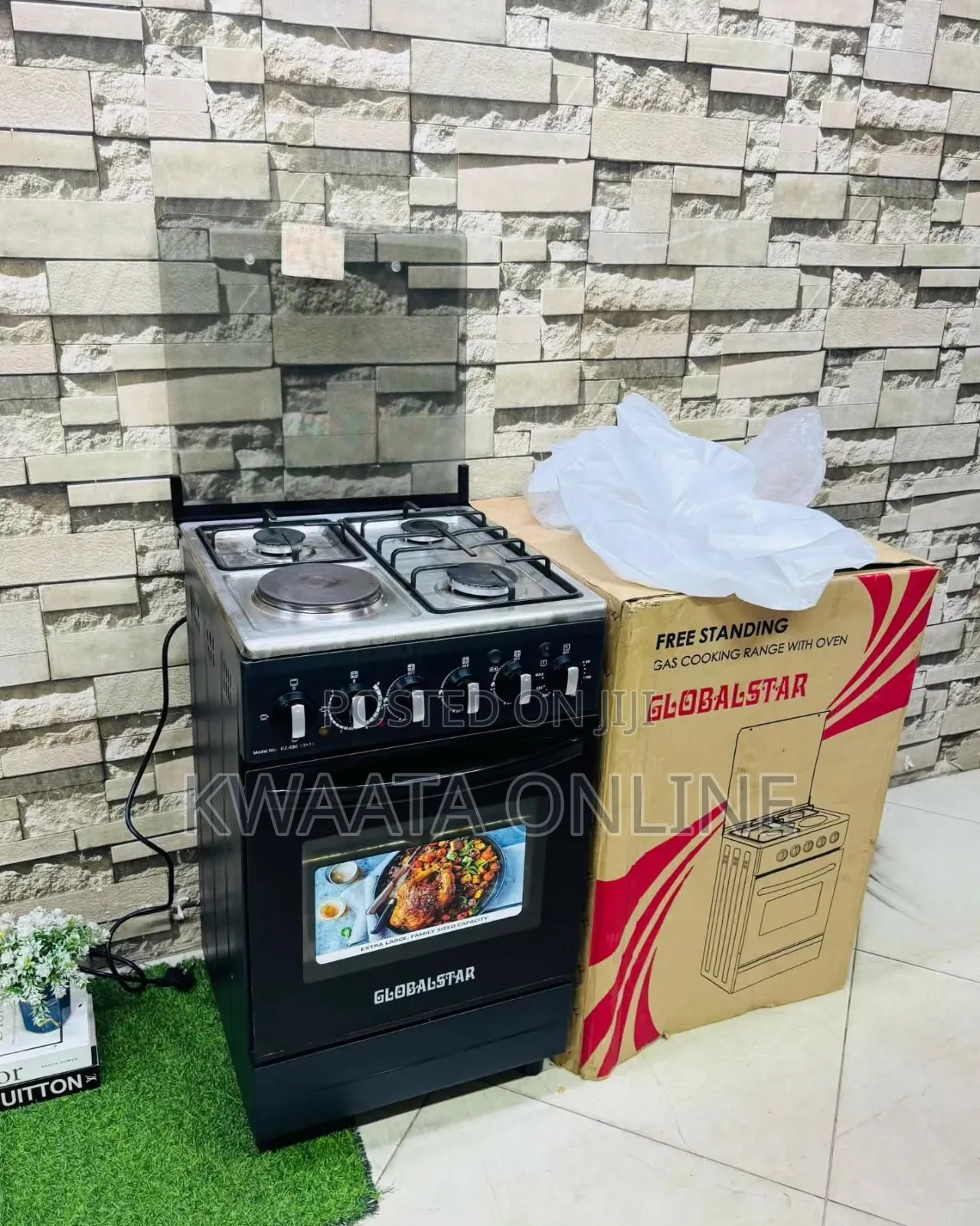 Globalstar 3 Gas + 1 Electric Cooker With Electric Oven