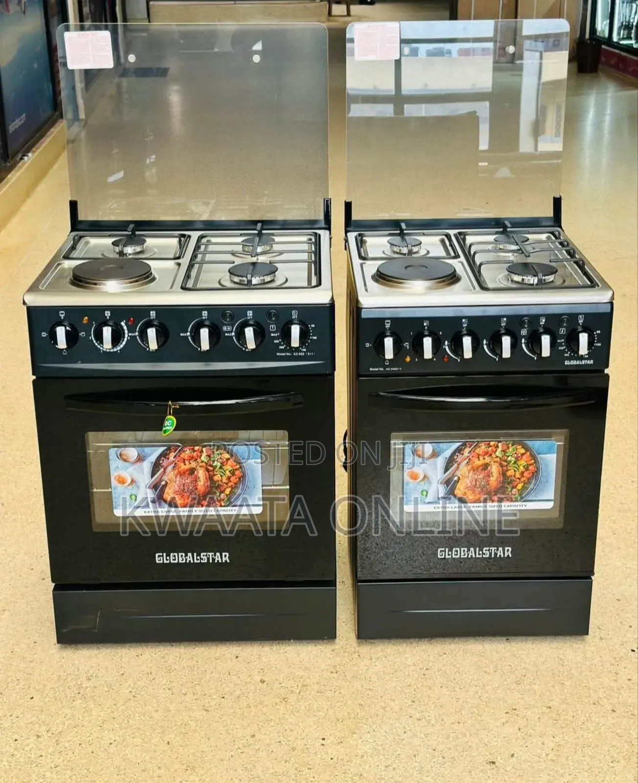 Globalstar 3 Gas + 1 Electric Cooker With Electric Oven
