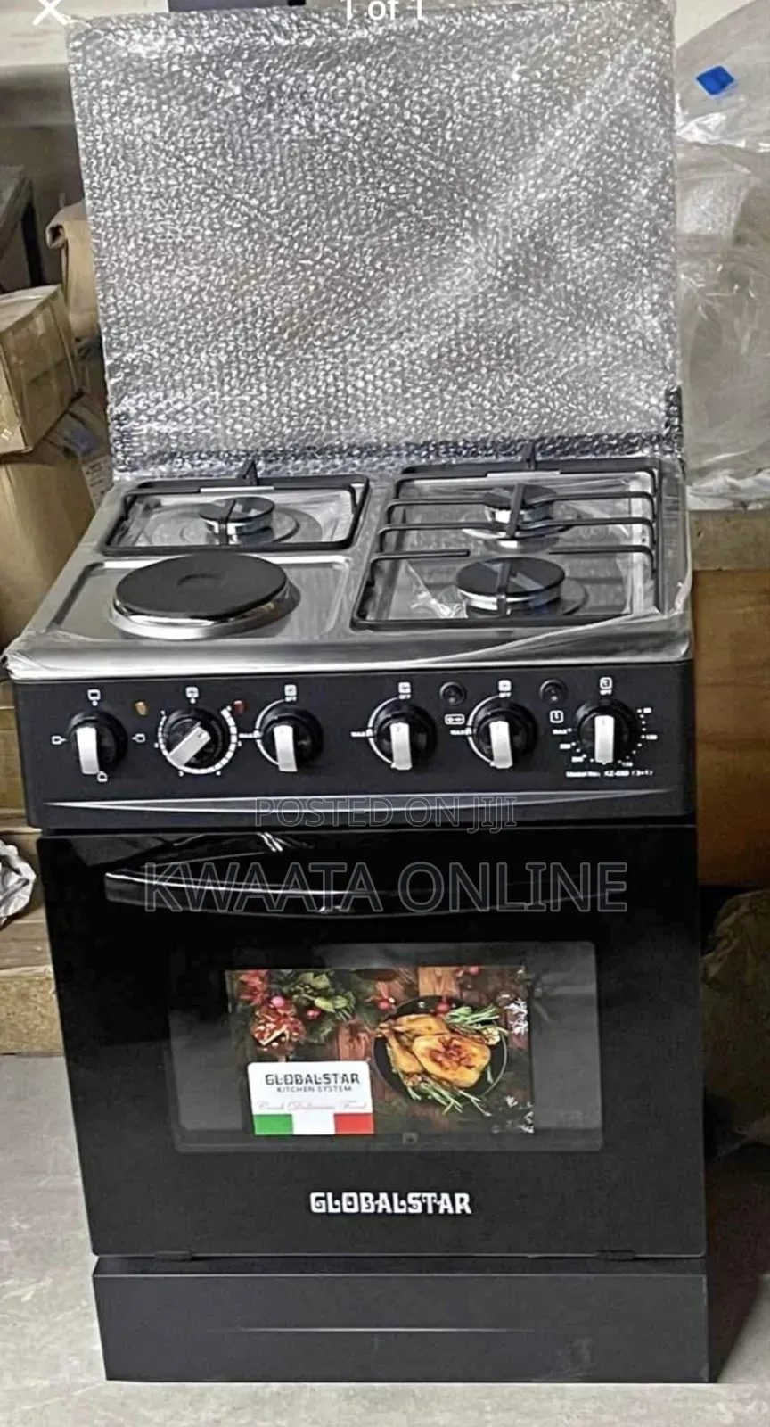 Globalstar 3 Gas + 1 Electric Cooker With Electric Oven