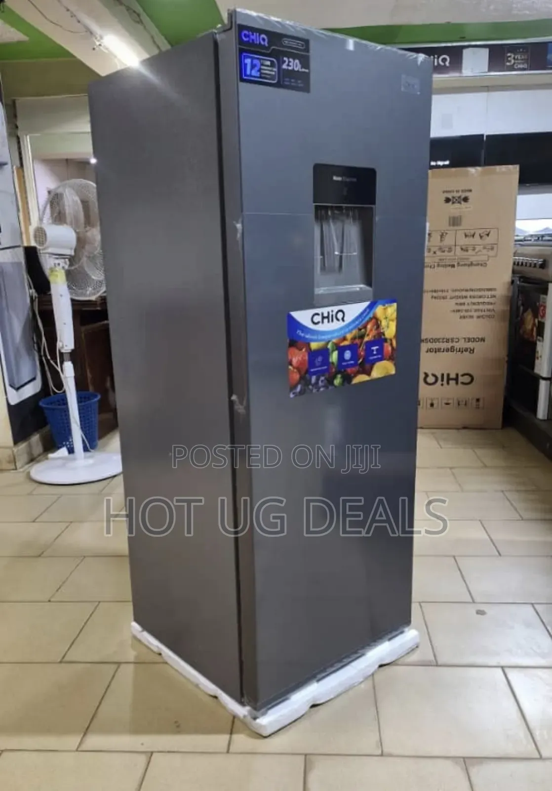 Chiq 230 Liters Refrigerator Single Door -3 Years Warranty