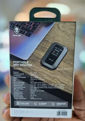 Green Lion Portable Mifi Wifi 6 Router