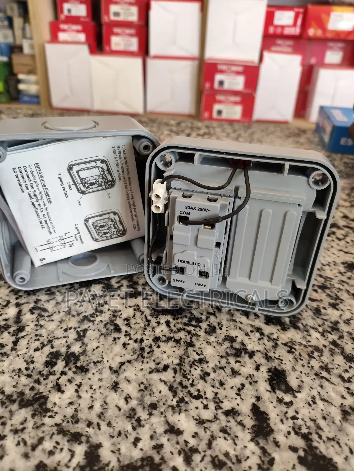 20amps Outdoor Switch