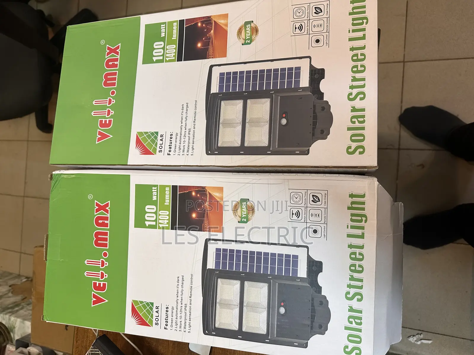 100watts Solar Streetlight