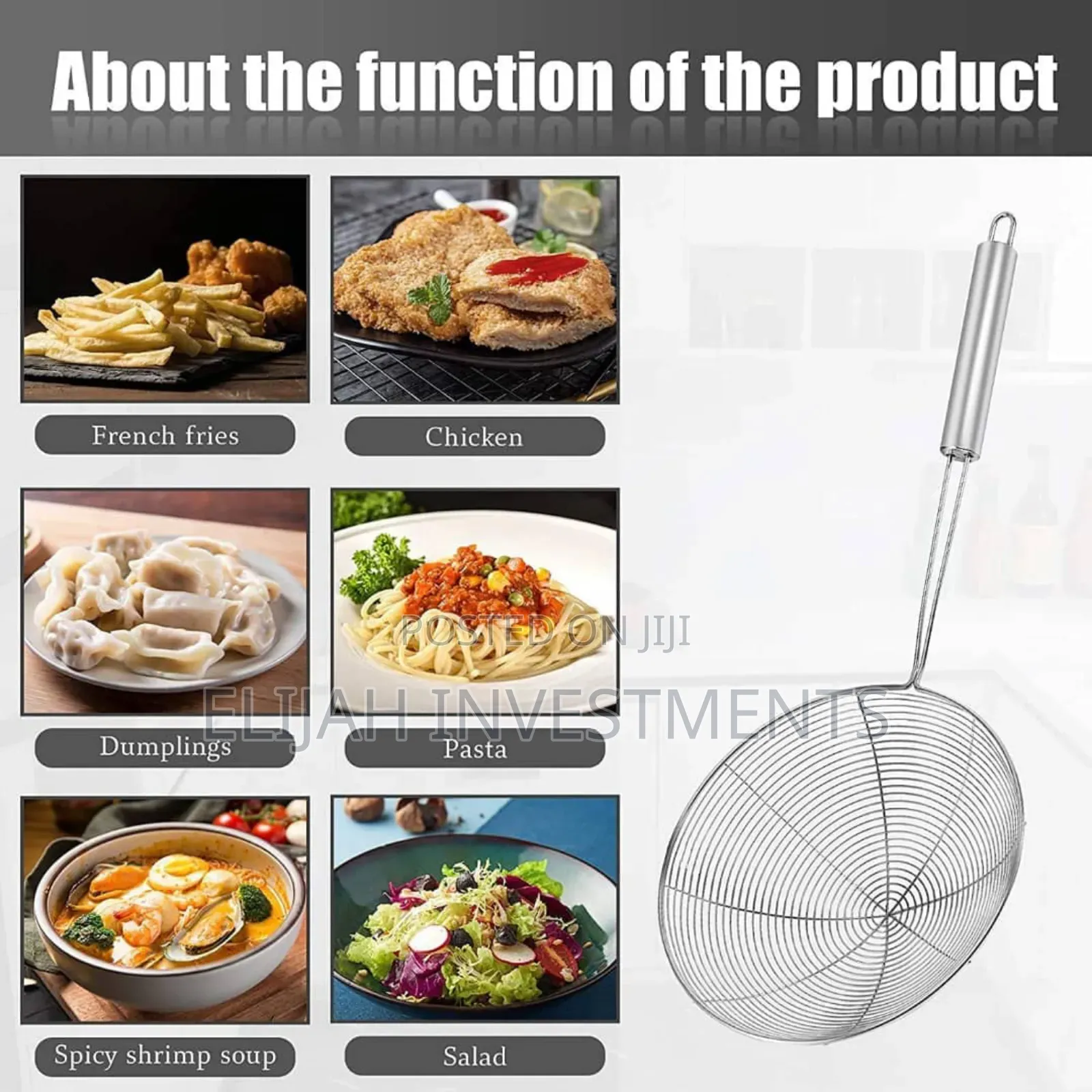 Handheld Deep Frying Strainer