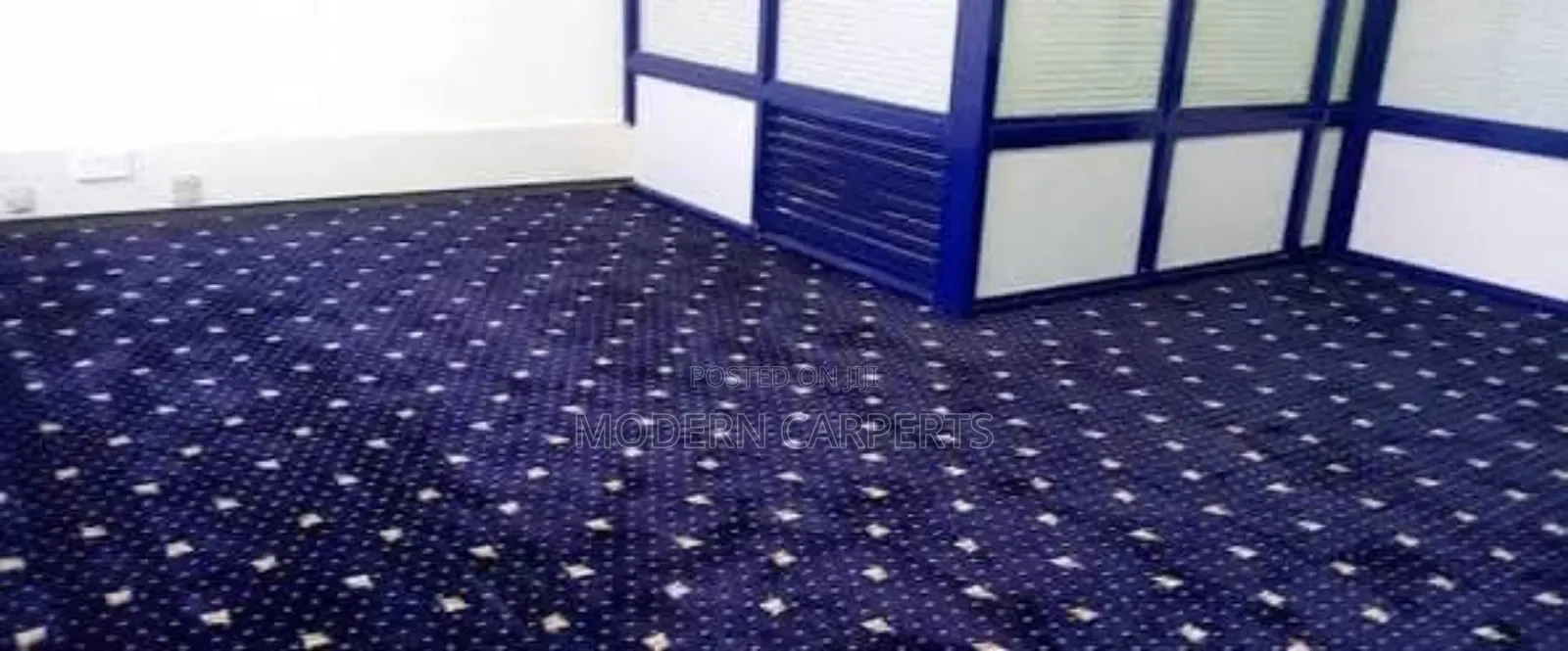 Wall to Wall Checked Soft Carpets