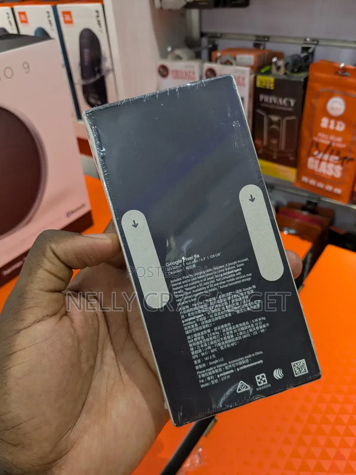New Google Pixel 9a 128 GB Black