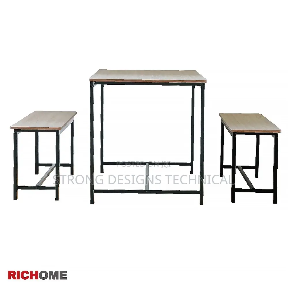 Table and 2 Benches Set for Schools/ Dinings /Lounges