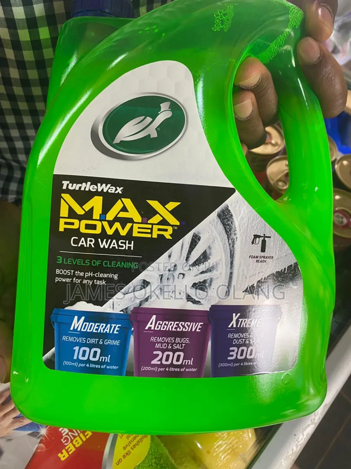 Car Wash Shampoo or Soap