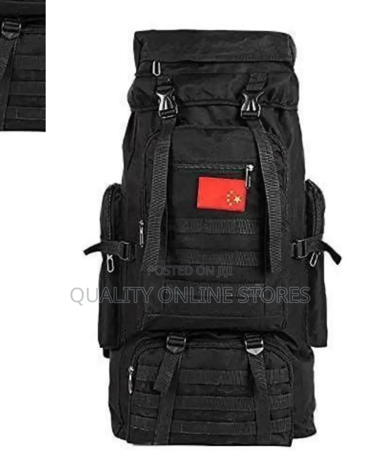 Black Camping Bag