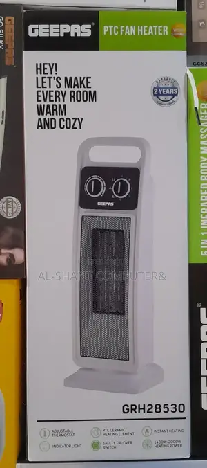 Geepas PTC Fan Heater/Fan and Heater