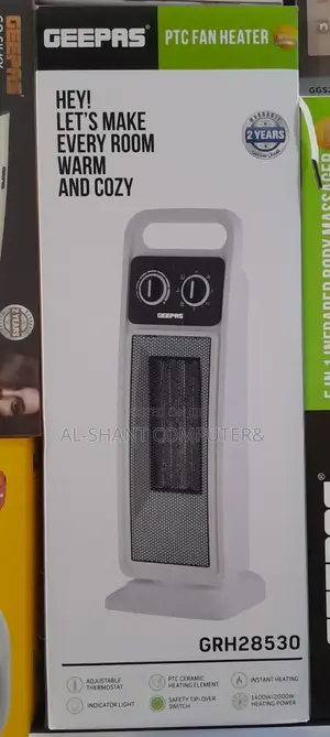 Geepas PTC Fan Heater/Fan and Heater