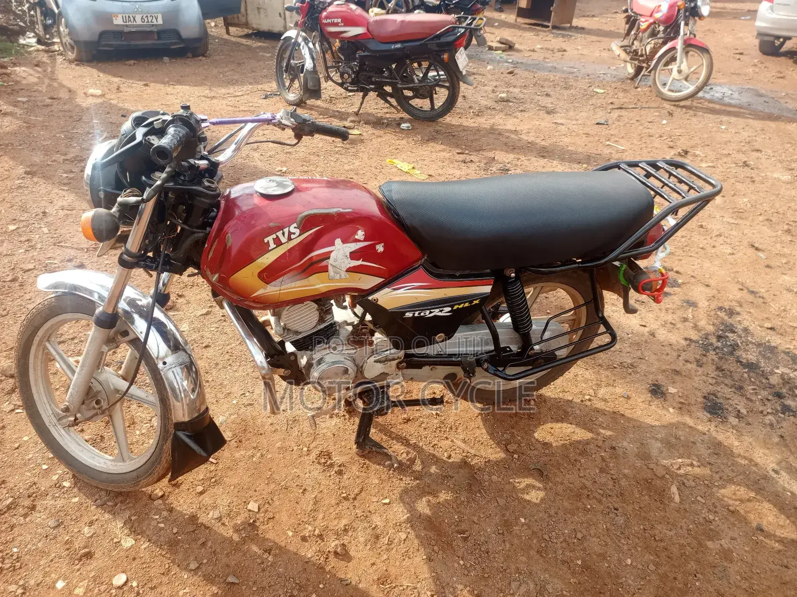TVS XL 100 2011 Red