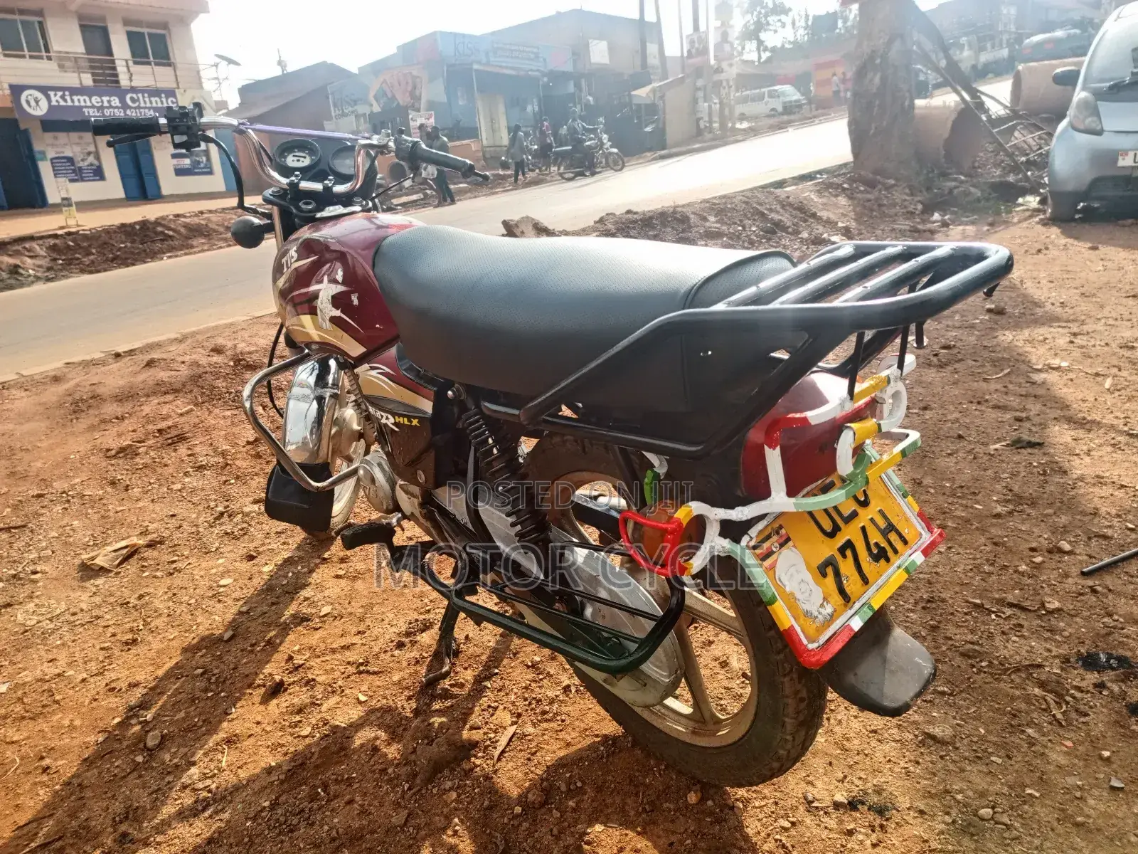 TVS XL 100 2011 Red