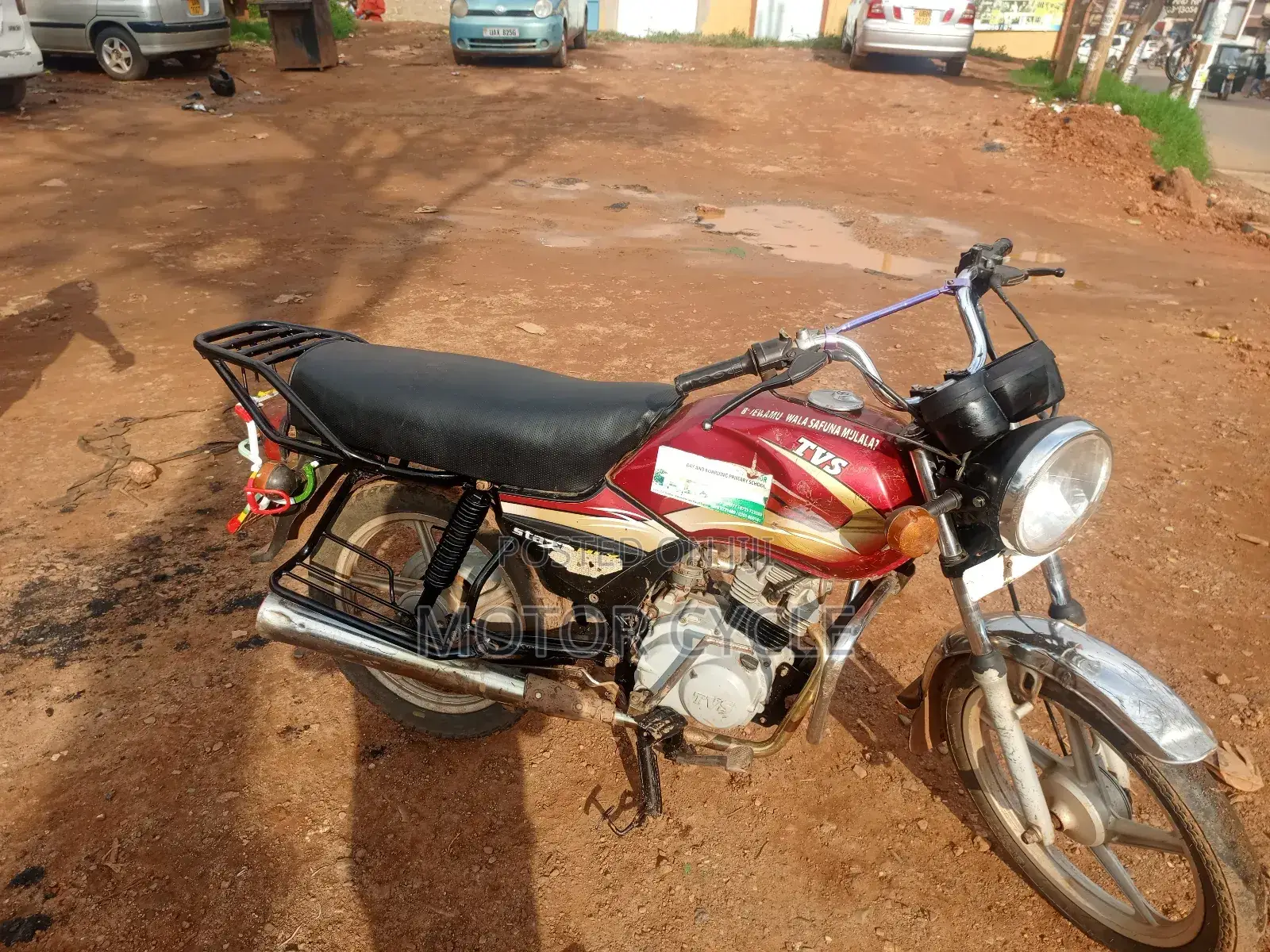 TVS XL 100 2011 Red