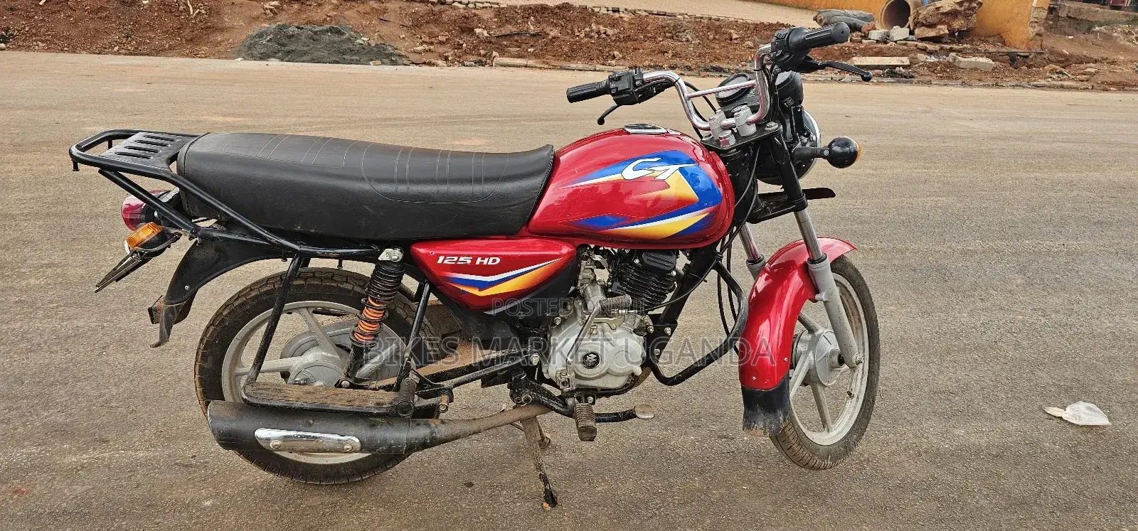 Bajaj Boxer 125 2025 Red