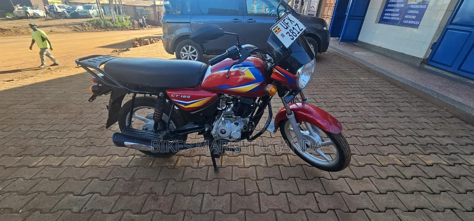Bajaj Boxer 125 2024 Red