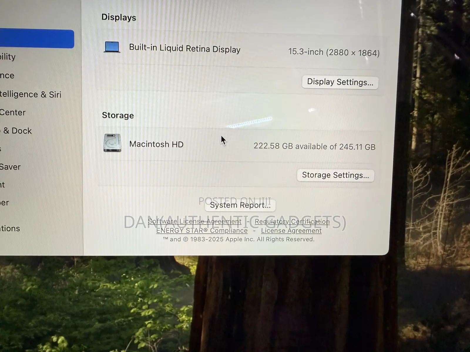 New Laptop Apple MacBook Air 2023 M2 8GB Apple M2 SSD 256GB