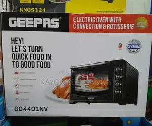 Photo - Geepas Oven With Convection and Rotisserie