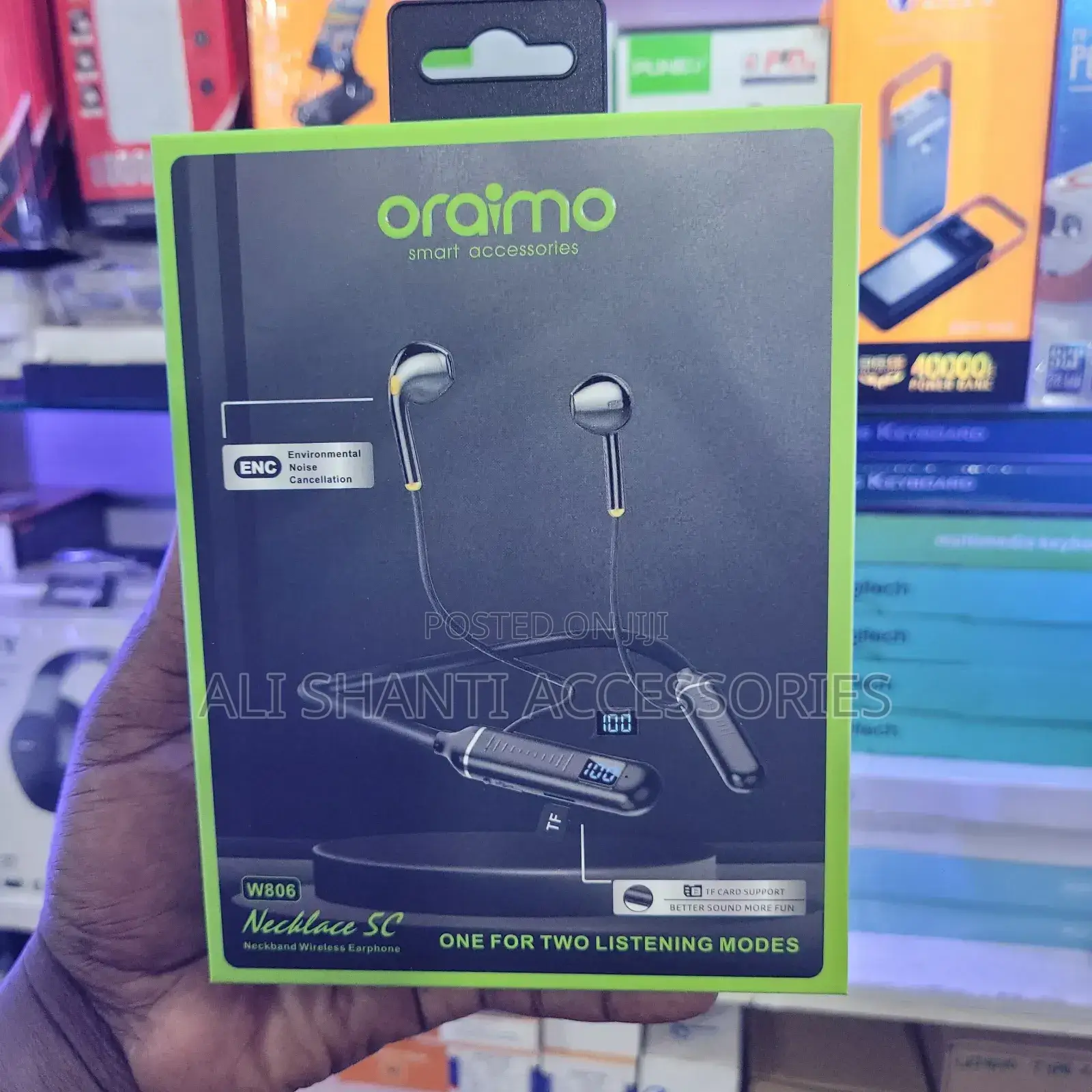 Oraimo Smart Neck Band Earphones