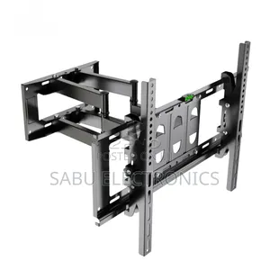 Heavy Duty Double Arm Tv Wall Mount – 43" to 80"- Universal