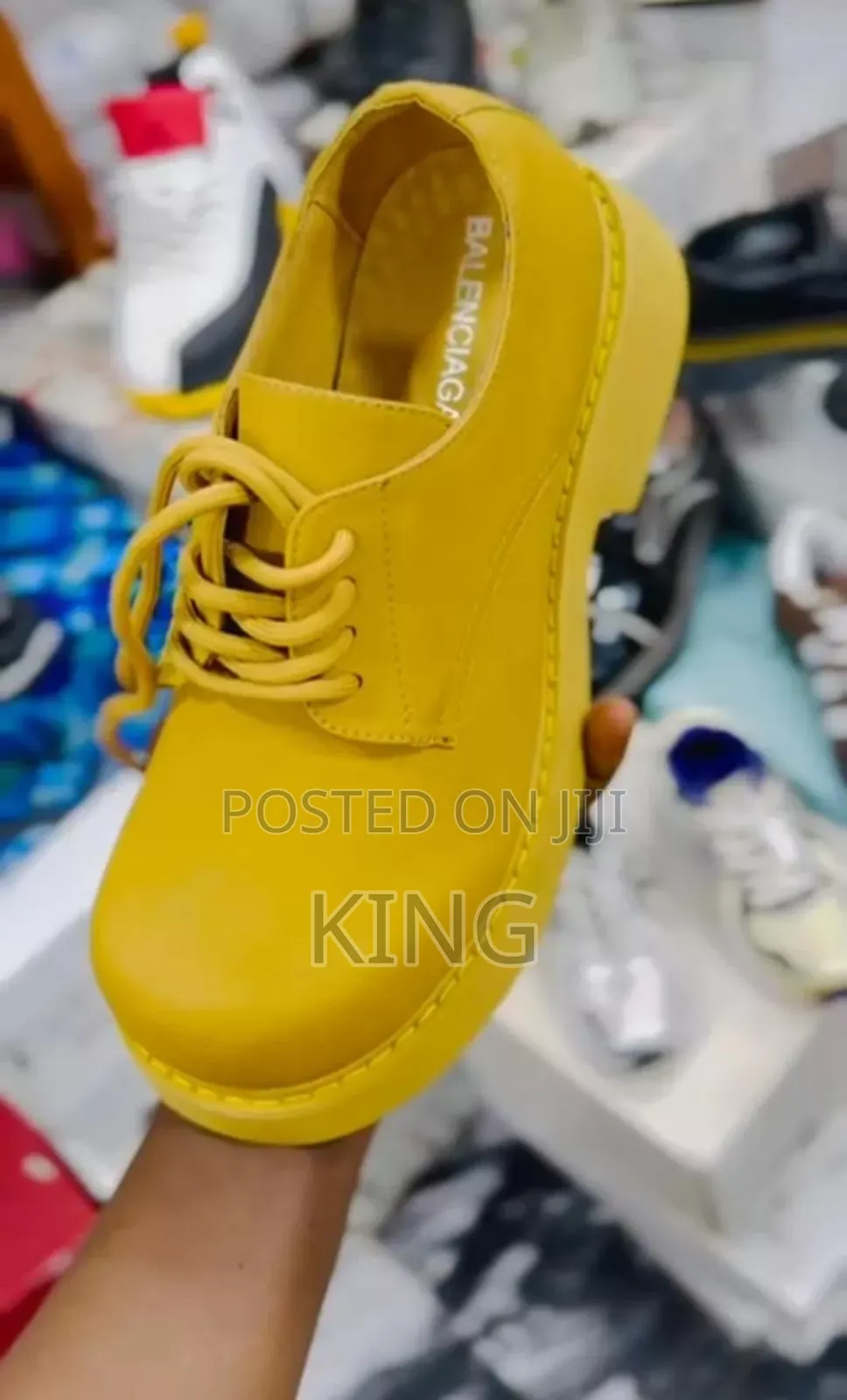 Grand Balenciaga Derby Steroid Shoes