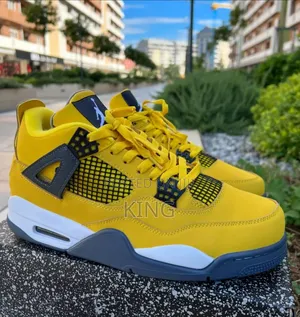Olive Yellow Jordan 4s