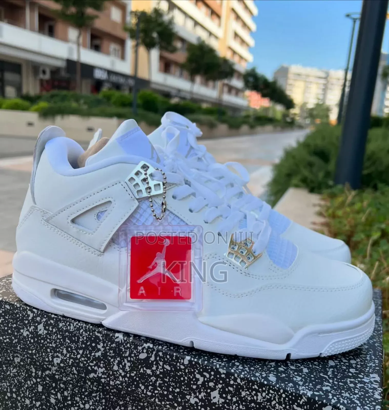 Pure Money Jordan 4s
