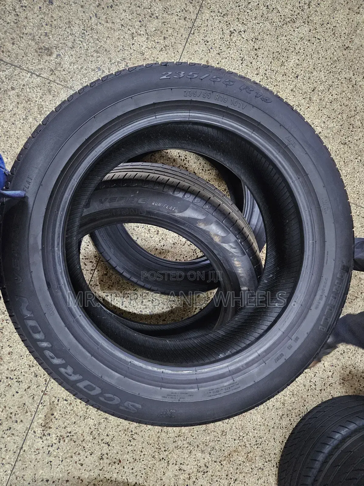 235 55 R19 Pireli Scorpion the Type That U Need to Be Using