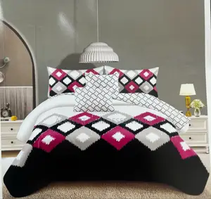 4 Pc Duvet 5*6 Duvet (2 Pillowcase and 1 Bedsheet)