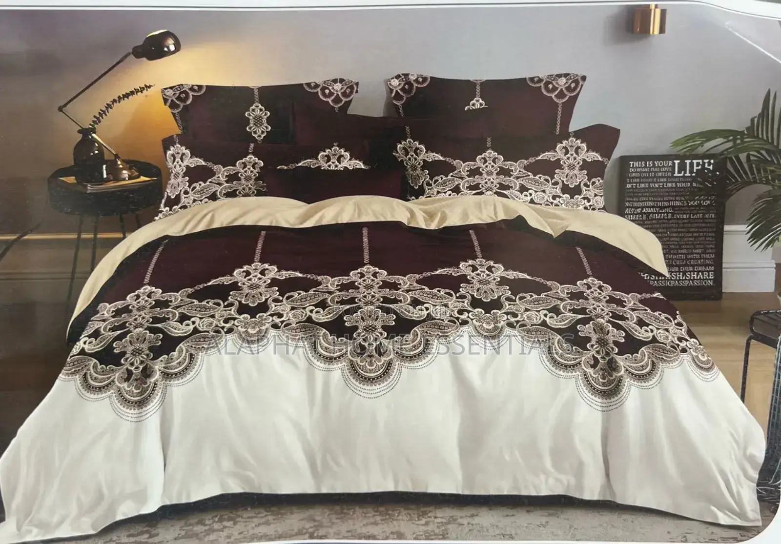 4 Pc Duvet 5*6 Duvet (2 Pillowcase and 1 Bedsheet)