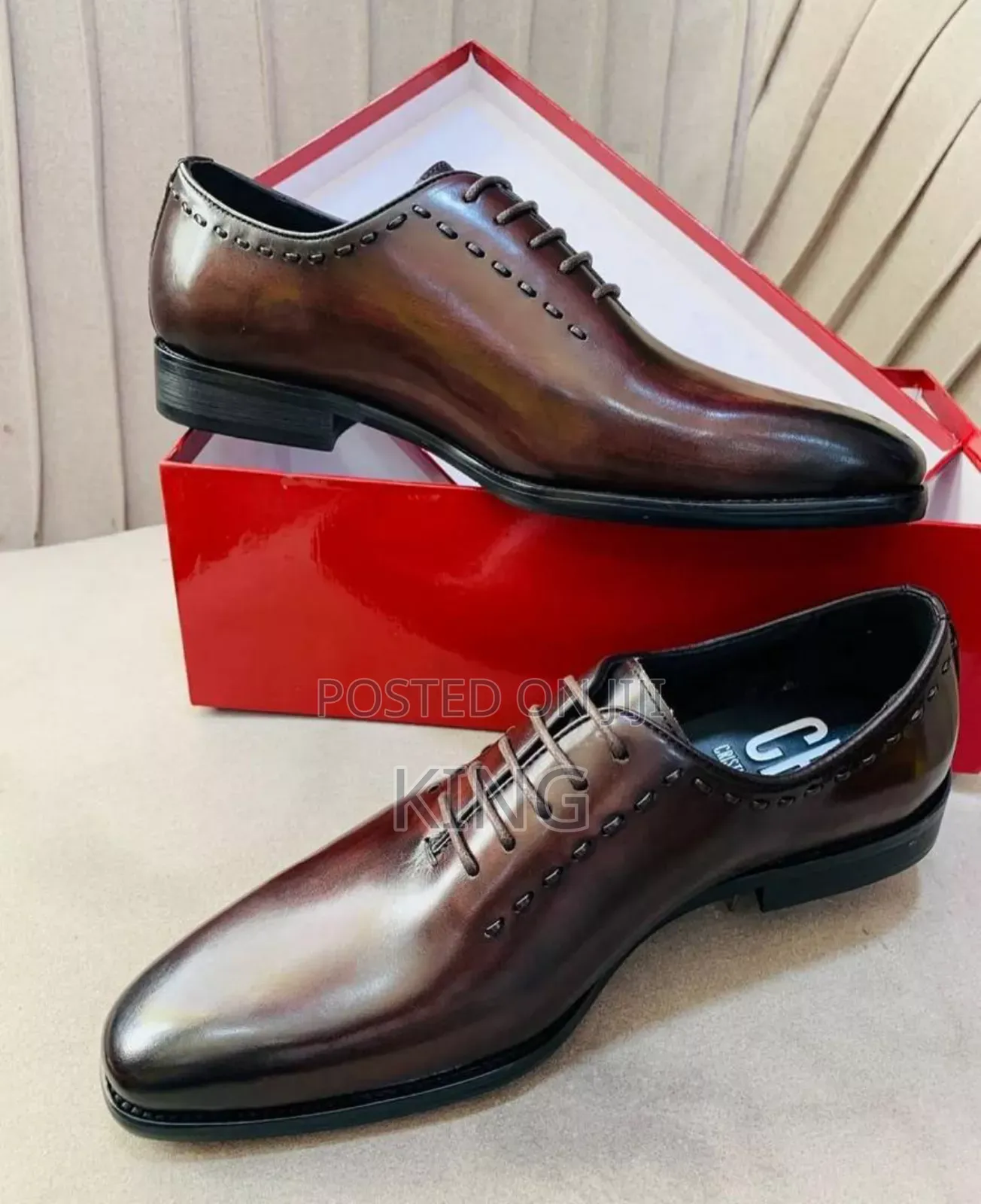 Patina Wholecut Oxford Shoes