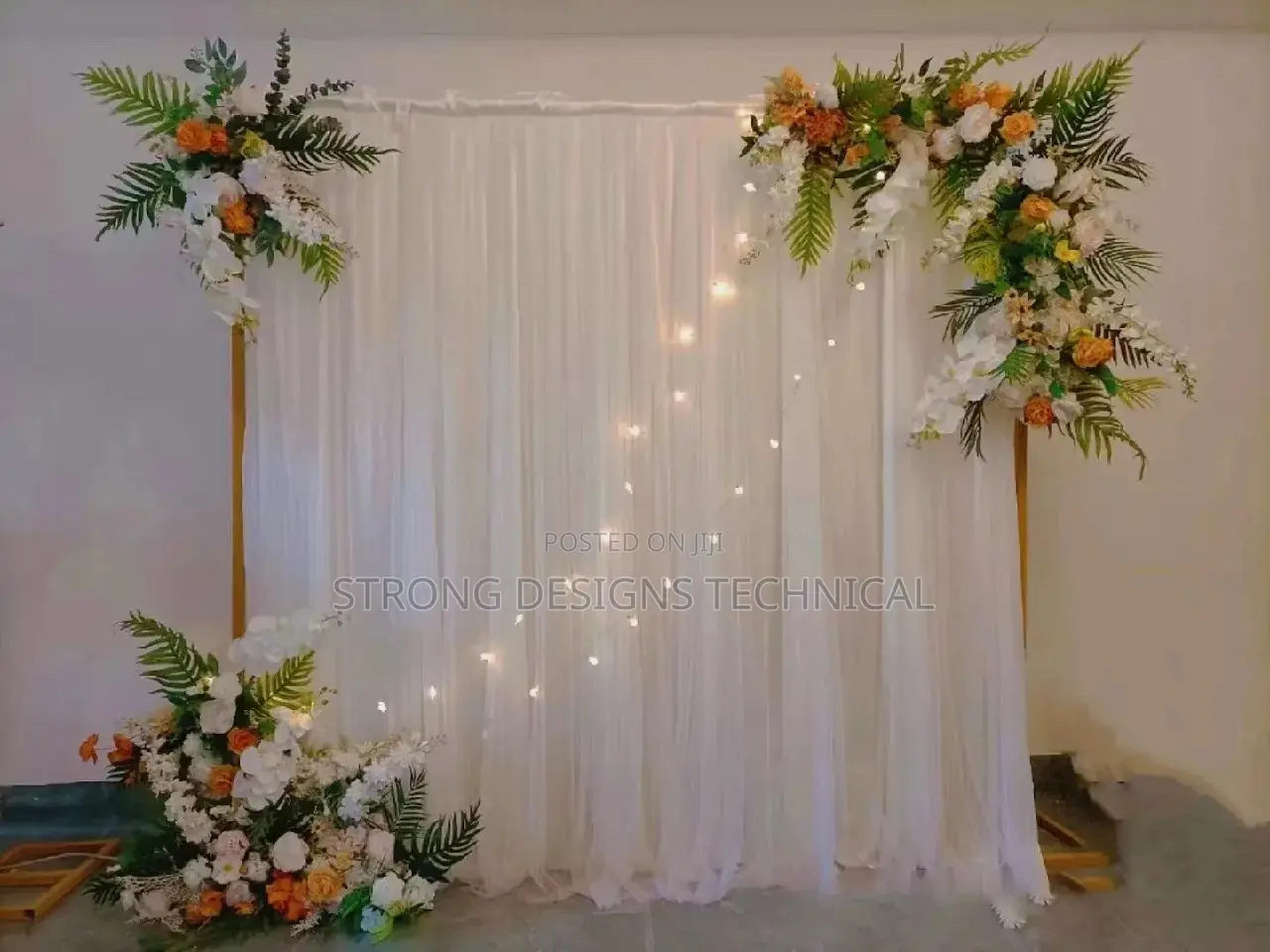 2 Meter X 2 M Metal Stand for Wedding/Birthday Party Decor