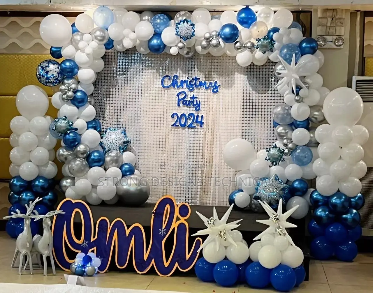 2 Meter X 2 M Metal Stand for Wedding/Birthday Party Decor