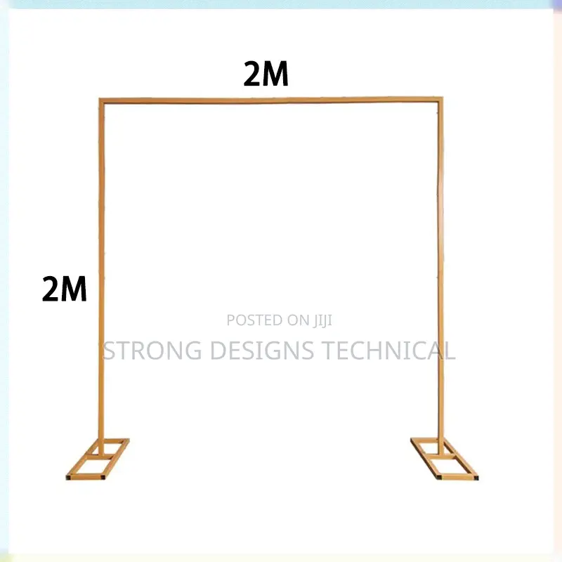 2 Meter X 2 M Metal Stand for Wedding/Birthday Party Decor