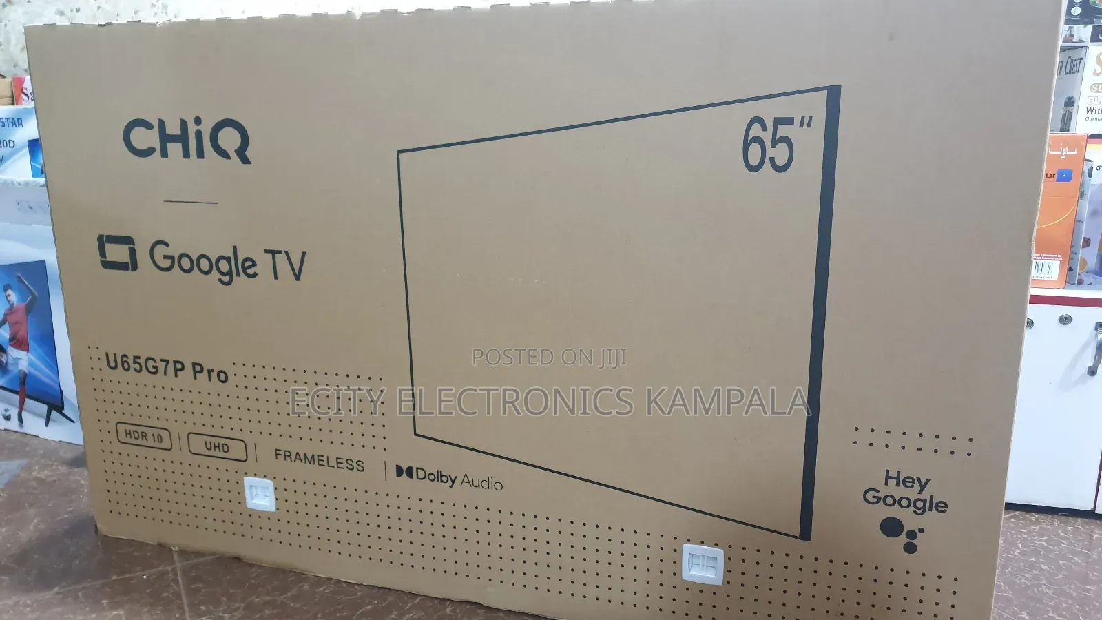 Boxed Tv 65" Chiq