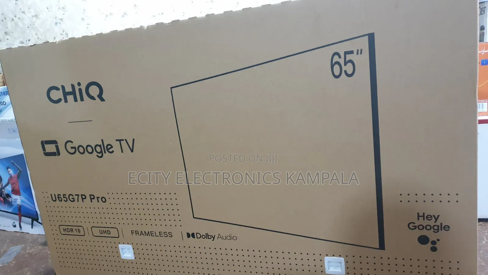 Boxed Tv 65" Chiq