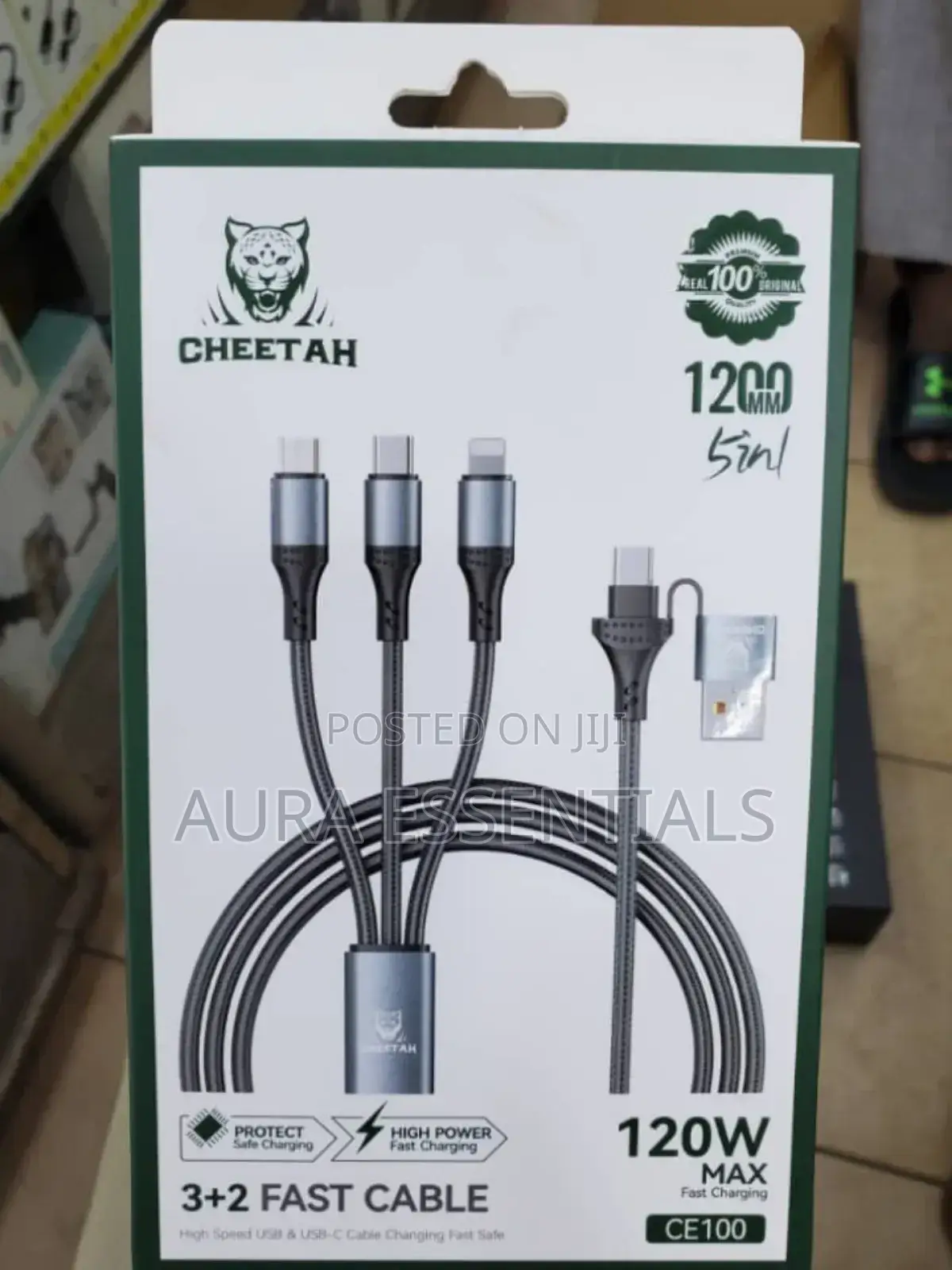 Cheetah 3plus2 Multifunction Usb Data Cable