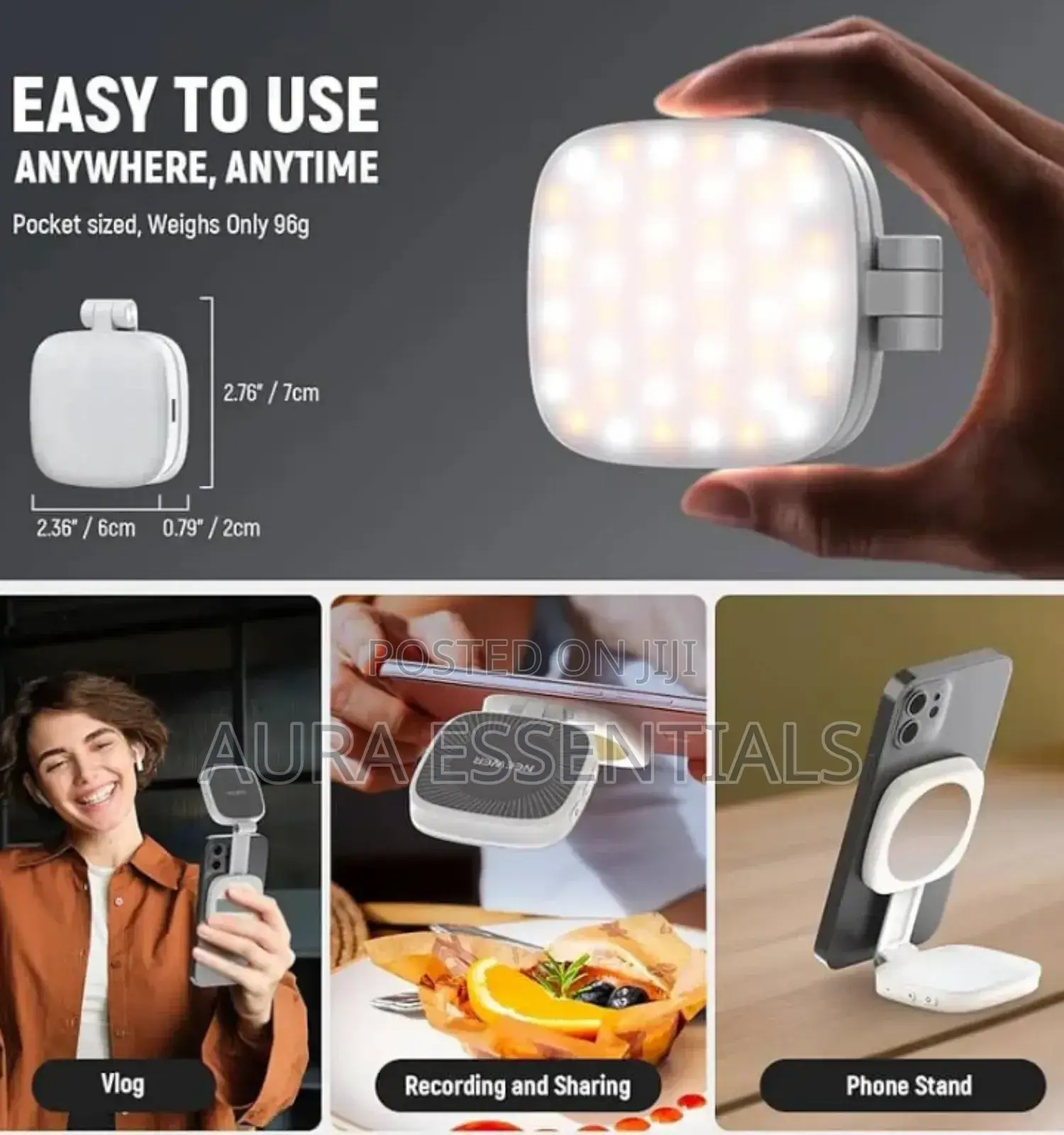 Pocket Rechargeable High Brightness Fill Light